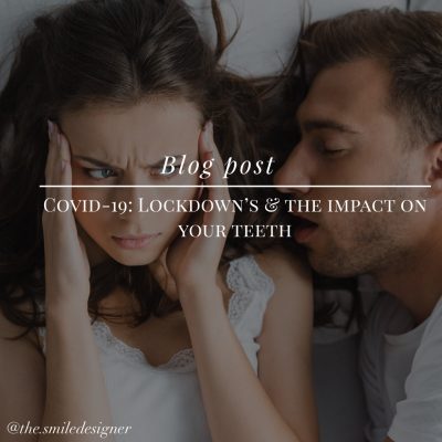 Covid 19: Lockdown's and Impact on Teeth
