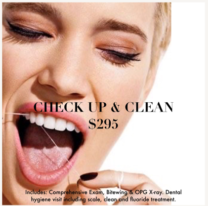 Dental Checkup and Cleaning just at 295 dollars