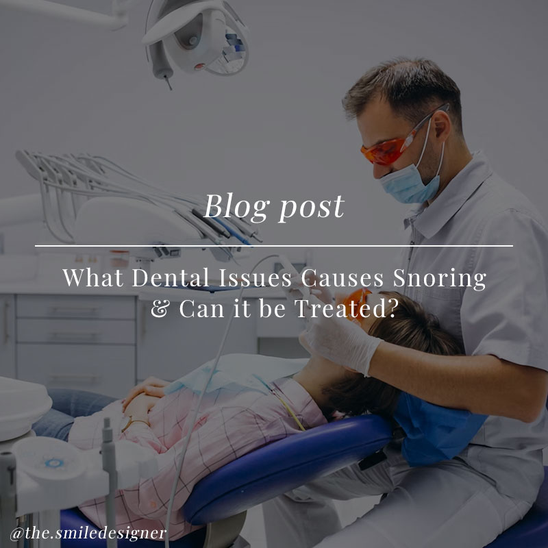 What Dental Issues Causes Snoring img