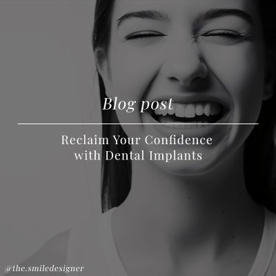 Reclaim Your Confidence with Dental Implants